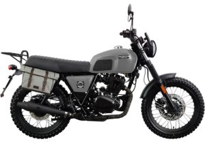 Brixton Scrambler 125 (Xám khói)