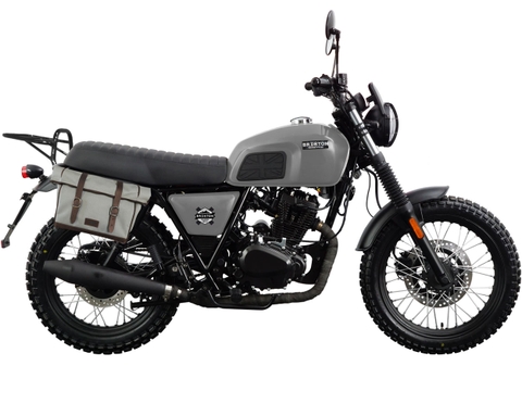Brixton Scrambler 125 (Xám khói)
